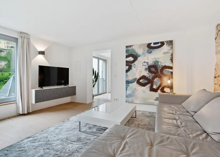 Stylish In Grund With Balcony & Views شقة لوكسمبورغ
